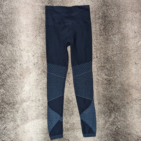 SPANX Seamless Moto Legging Indigo Sky Women's Small NWT - Picture 8 of 11